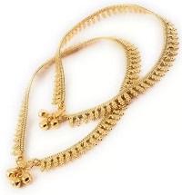 Gold Anklet Jewellery Designs