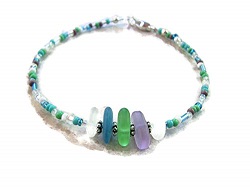 Glass Anklet Jewellery Designs