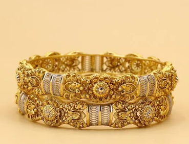 Gold Bangle Jewellery Designs
