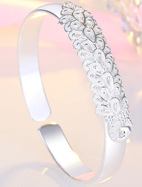 Platinum Bangle Jewellery Designs