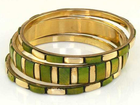 Brass Bangle Jewellery Designs