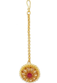Gold Bindiya Jewellery