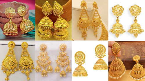 Gold Earrings Jewellery Price in Pakistan