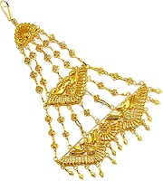 Gold Jhoomar Jewellery Designs