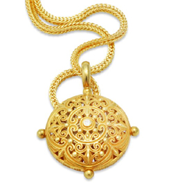 Gold Pendant Jewellery Designs