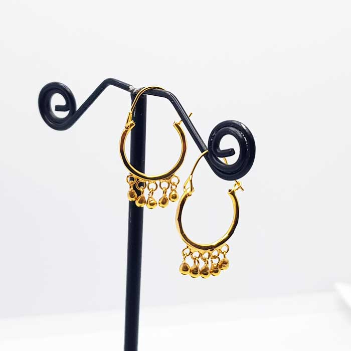 New Gold Balliya Earrings For Ladies