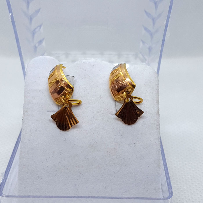 Unique Gold Earrings for Girls
