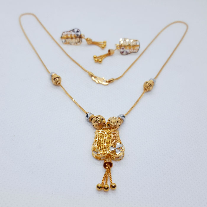 Bridal Mala Set for Women Crafted in Pure Gold