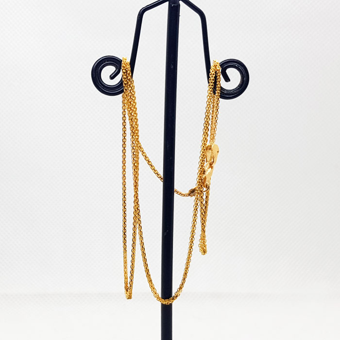 Latest Heavy Pure Gold Ladies Chain