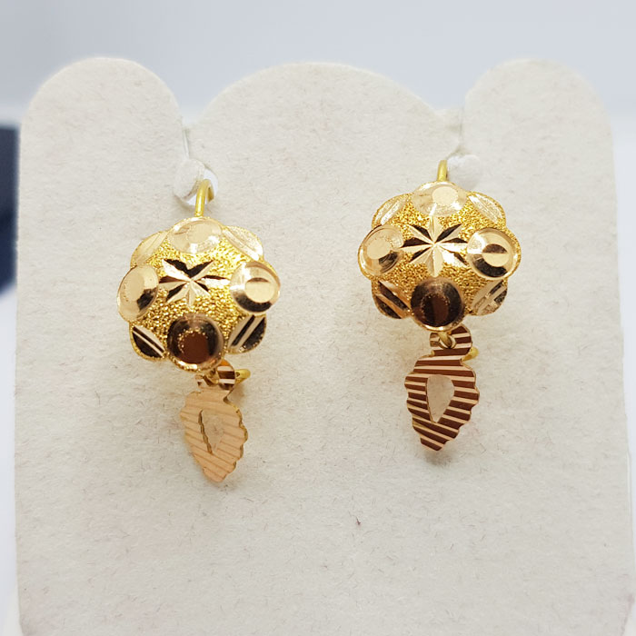Latest Gold Earrings For Ladies