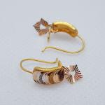 Gold Earrings For Girls Without Stone Gold Jhumki