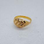Ladies Ring PureGold without Stone