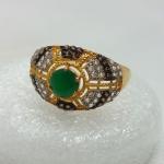 Puregold Emerald Green Gold Rings