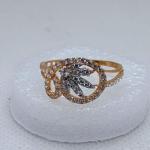 Stylish White Color Flower Bridal Ring