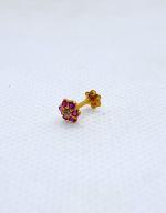 Purple Star Nose Pin for Bridal