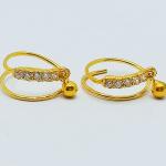 Double wire style Gold Tops with