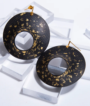 Carbon Fiber Earrings Jewellery Price in Pakistan