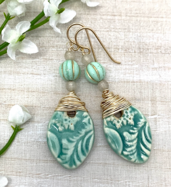 Ceramic Earrings Jewellery