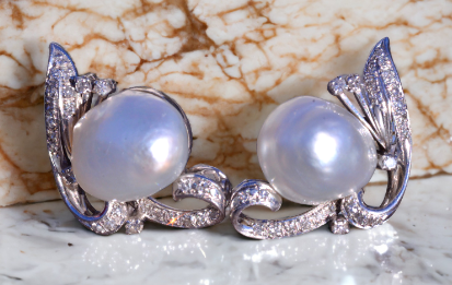 Palladium Earrings Jewellery Designs