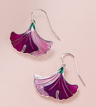 Enamel Earrings Jewellery Designs