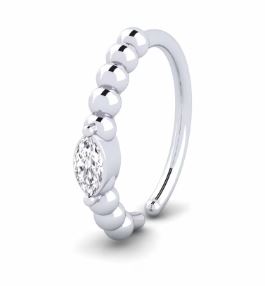 Palladium Nosering Jewellery Designs