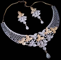 Diamond Set Jewellery Designs