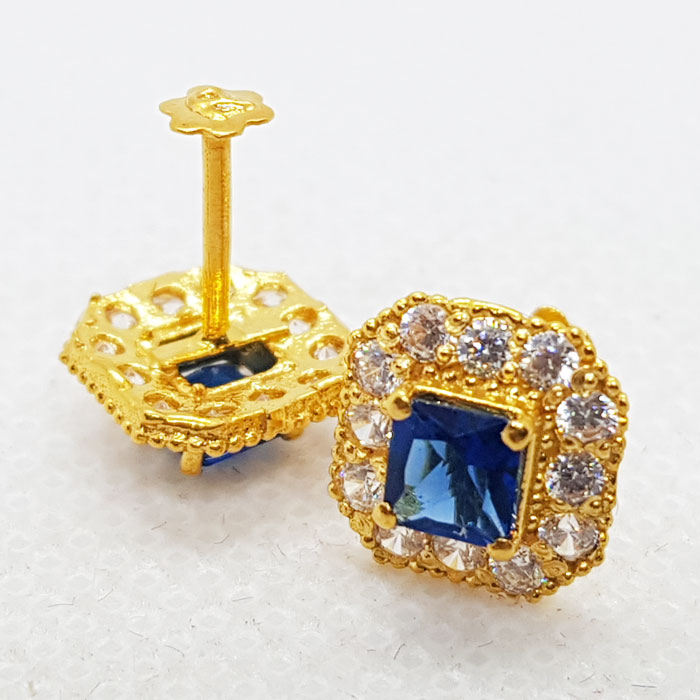Latest Blue Stone  Gold Tops