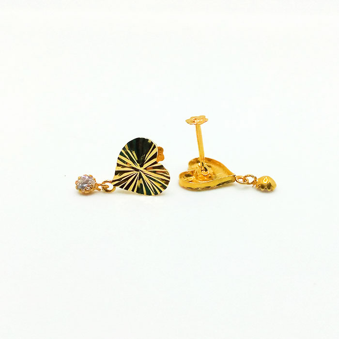 Heart Shape Gold Tops