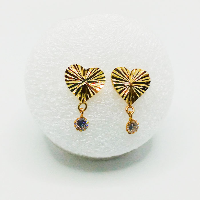 Heart Shape Gold Tops