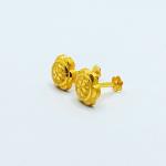 Flower Shape Gold Tops