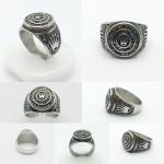 Boys Decent  Italian Silver Ring