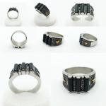 Exclusive Italian Silver Ring